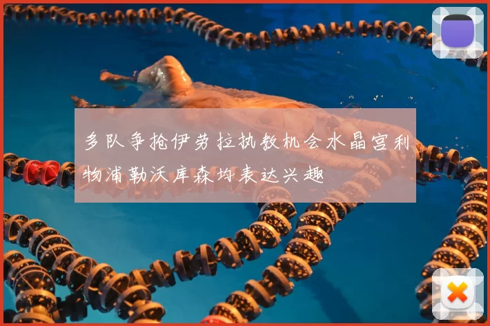 多队争抢伊劳拉执教机会水晶宫利物浦勒沃库森均表达兴趣