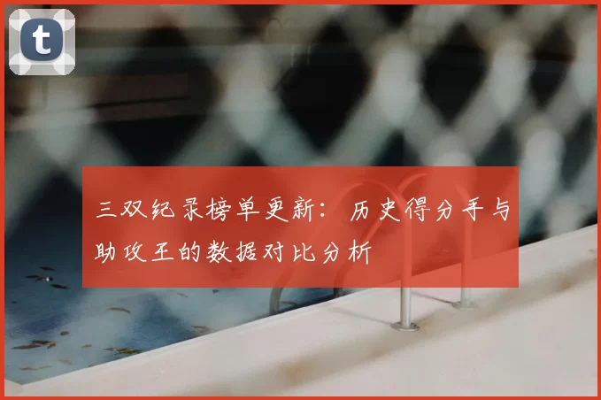 三双纪录榜单更新:历史得分手与助攻王的数据对比分析